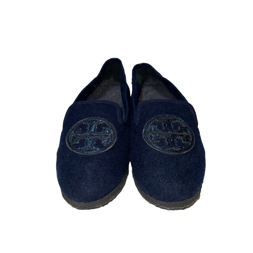 Tory Burch Fur Lined Wool Women Shoes Size 7